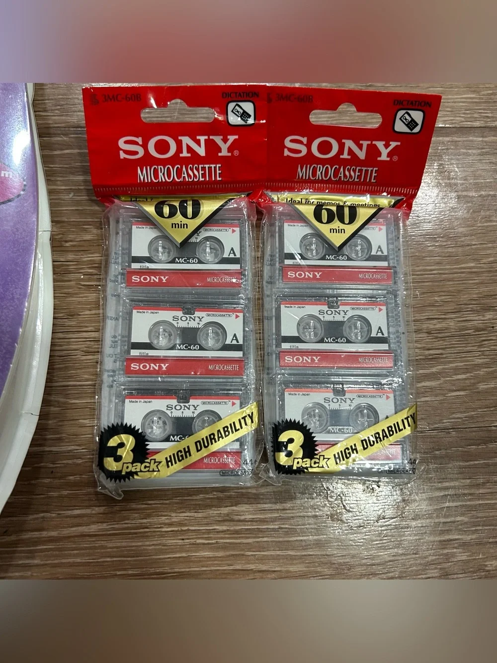 Vintage Sony M-677V Handheld Microcassette Voice Recorder VOR NOS Sealed